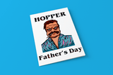 Hopper Father's Day - Stranger Things - Digital Father's Day Card - Supernerdmart