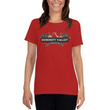 Serenity Valley National Park Tour - Firefly/Serenity Novelty Browncoat Women's short sleeve t-shirt - Supernerdmart