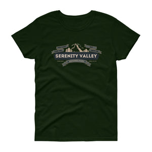Serenity Valley National Park Tour - Firefly/Serenity Novelty Browncoat Women's short sleeve t-shirt - Supernerdmart