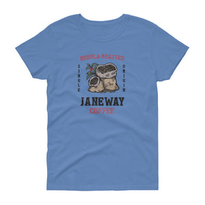 Janeway Coffee - Star Trek Voyager - Women's short sleeve t-shirt - Supernerdmart
