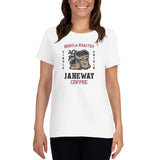 Janeway Coffee - Star Trek Voyager - Women's short sleeve t-shirt - Supernerdmart