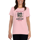 Janeway Coffee - Star Trek Voyager - Women's short sleeve t-shirt - Supernerdmart
