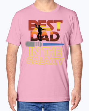 Best Dad In The Galaxy - Star Wars - Father's Day T-Shirt - Supernerdmart