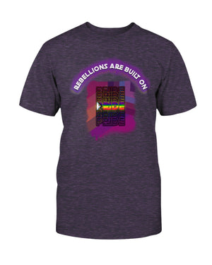 Rebellions Are Built On Pride - Gary Pride Trans Rights Men's T-Shirt - Supernerdmart