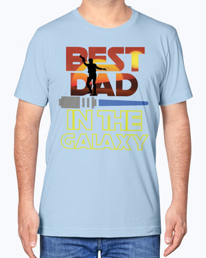 Best Dad In The Galaxy - Star Wars - Father's Day T-Shirt - Supernerdmart