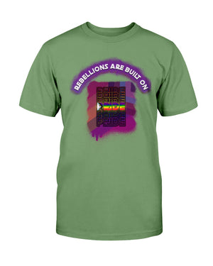 Rebellions Are Built On Pride - Gary Pride Trans Rights Men's T-Shirt - Supernerdmart